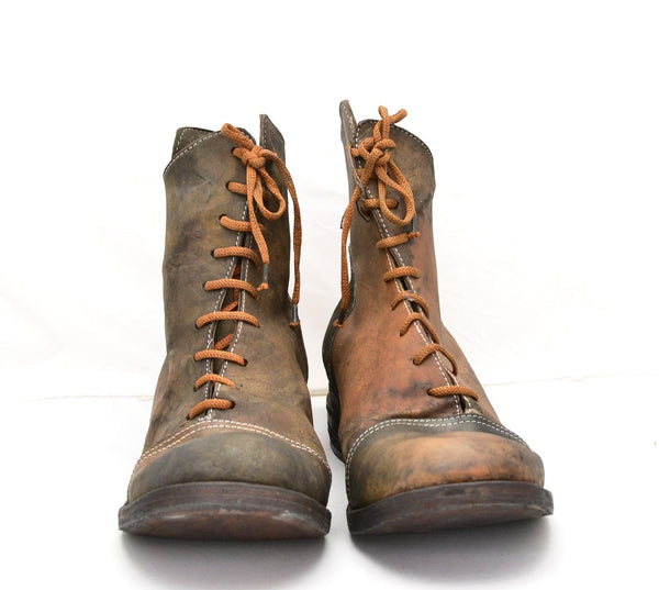Fogey boot  |  Reverse cordovan stain - A. McDonald Shoemaker 