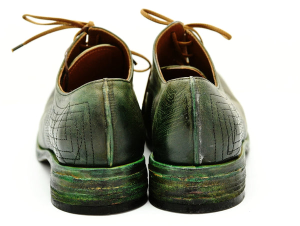 Derby Shoe / seaweed cordovan - A. McDonald Shoemaker 