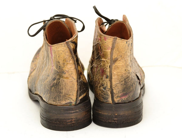 boot blind lace | decoupage - A. McDonald Shoemaker 