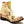 Zip Back Boot  |  decoupage newsprint - A. McDonald Shoemaker 