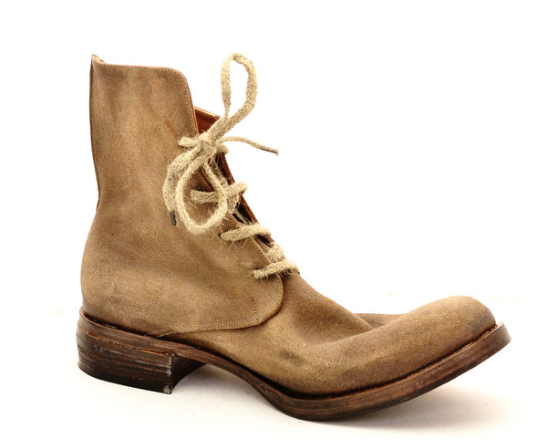 Derby Boot | Suede bison - A. McDonald Shoemaker 