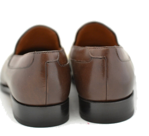 Apron loafer | dark brown box