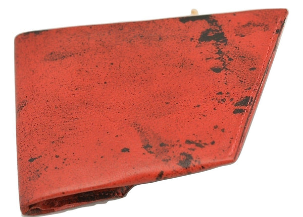 Wallet  |  Rhomboid crimson stain