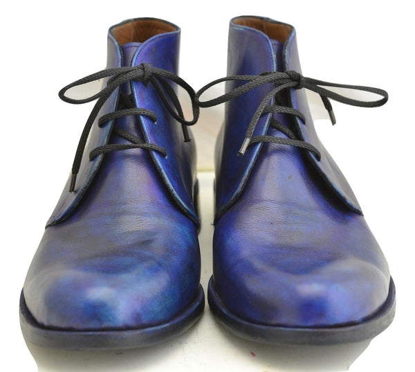 Desert Boot / Midnight blue Cordovan - A. McDonald Shoemaker 