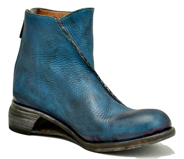 Zip back boot  |  cobalt blue yak