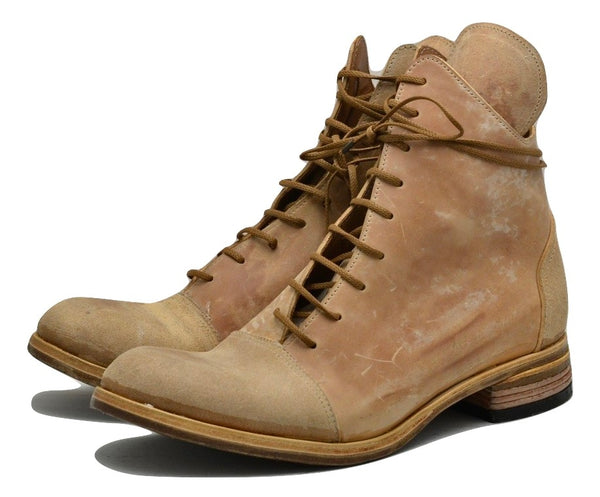 Fogey boot  |  Tan |  reverse cordovan