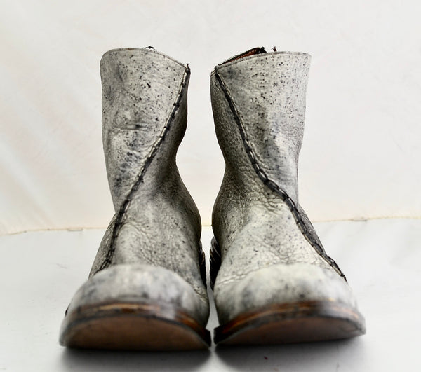 Zip Back Boot  |  Stain | Yak - A. McDonald Shoemaker 