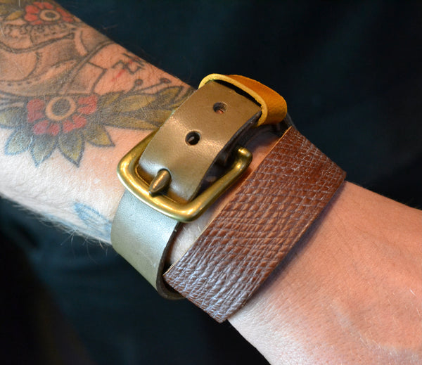 Wrist strap |  Mixed leather