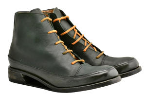 Sneaker boot  |  green black | hollow wedge - A. McDonald Shoemaker 