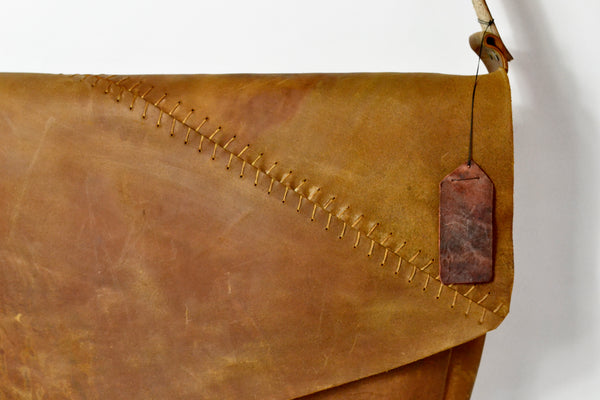 Gaucho Bag  |  Reverse Cordovan - A. McDonald Shoemaker 