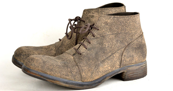 Half boot  |  Reverse frisone - A. McDonald Shoemaker 
