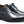 Derby shoe heel brogue | Black | Box calf