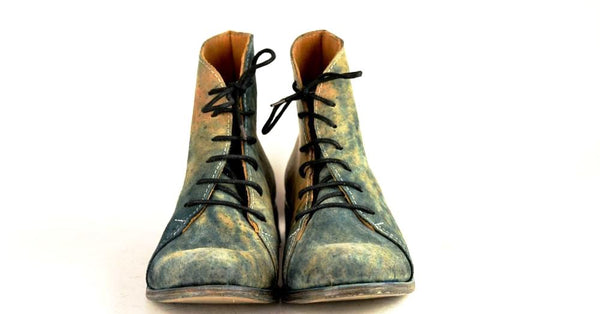 Asym derby boot  |  Reverse cordovan - A. McDonald Shoemaker 