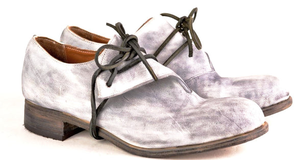 Foldover Shoe  |  Albino grey - A. McDonald Shoemaker 