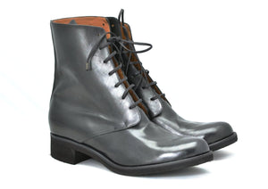 Derby Boot / Black Calf - A. McDonald Shoemaker 