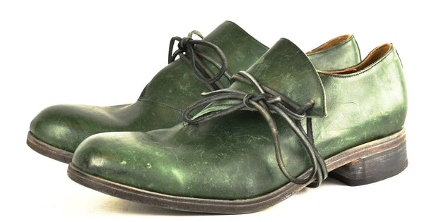 Foldover Shoe  |  Petrolio horse - A. McDonald Shoemaker 