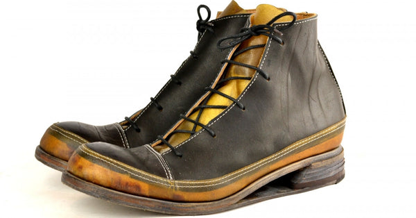 Sneaker boot  |  Transparent yak & Cordovan - A. McDonald Shoemaker 