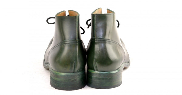 Half Boot  |  Olive cordovan - A. McDonald Shoemaker 